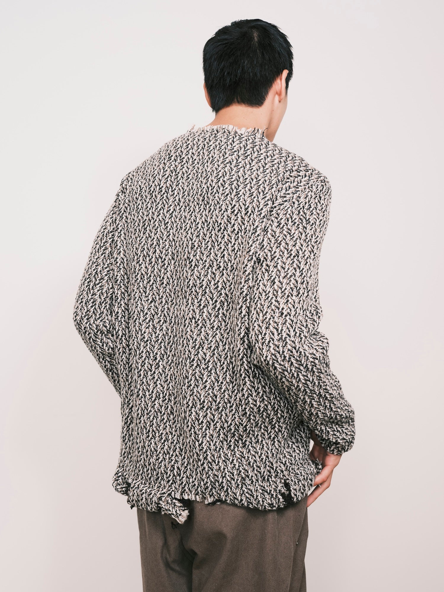 Self-Tie 編織毛衣