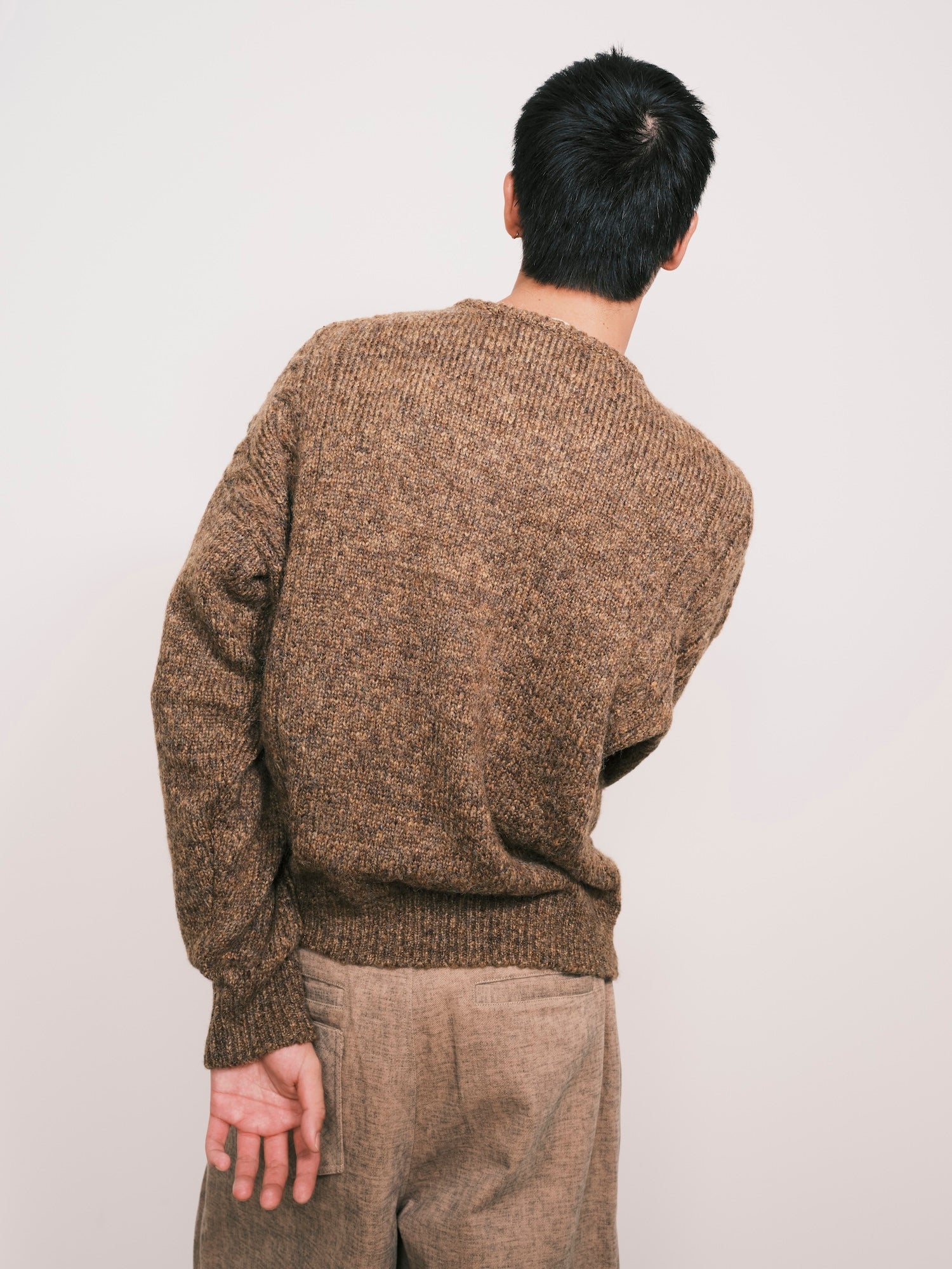 Self-Tie Tube Sweater