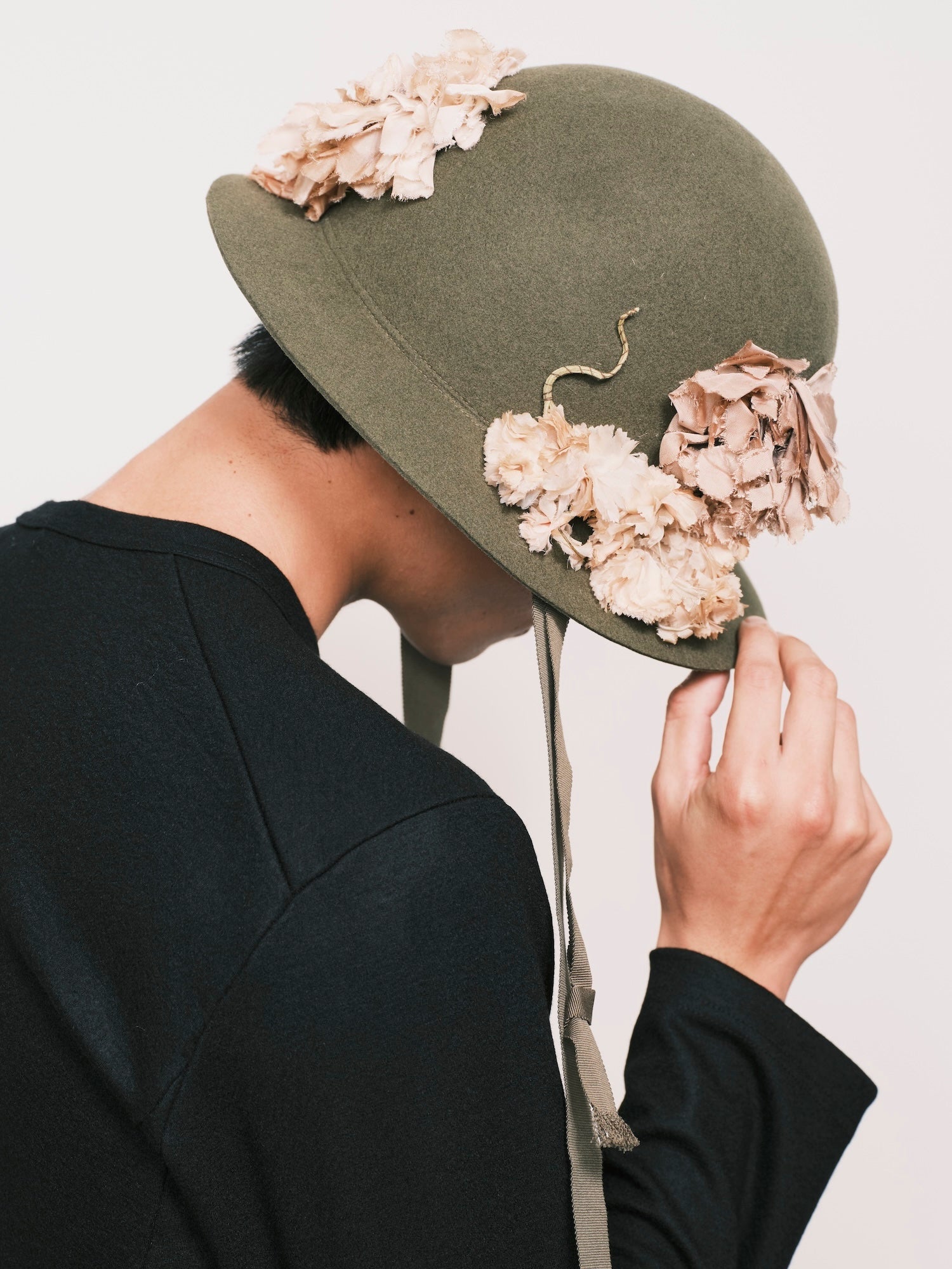 Flower Detail Hat