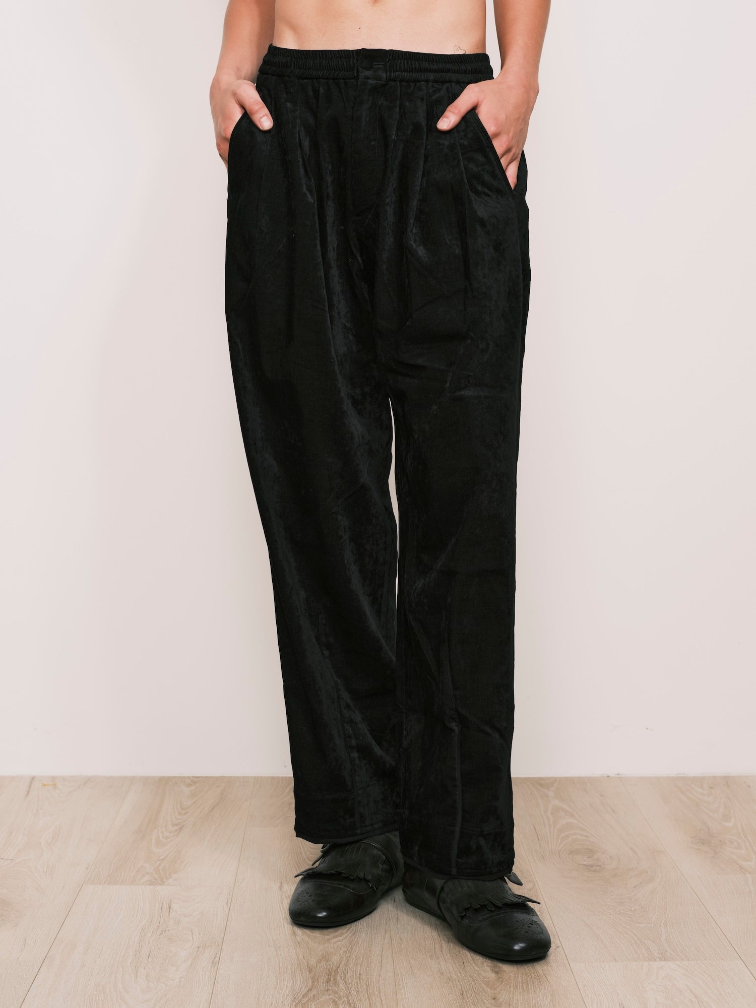 Velvet Relaxed Pants