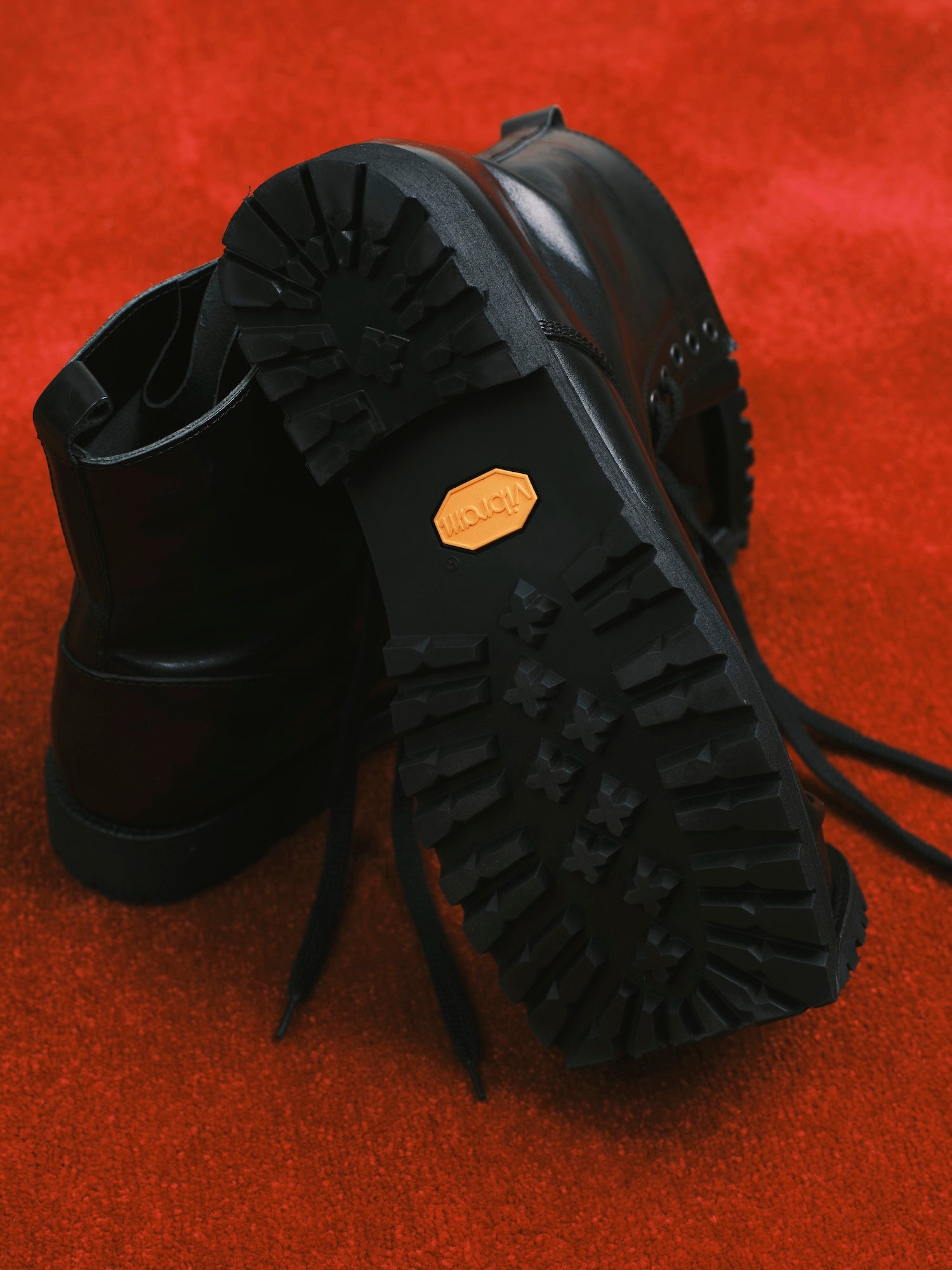 Crushed-Toe Combat Boots