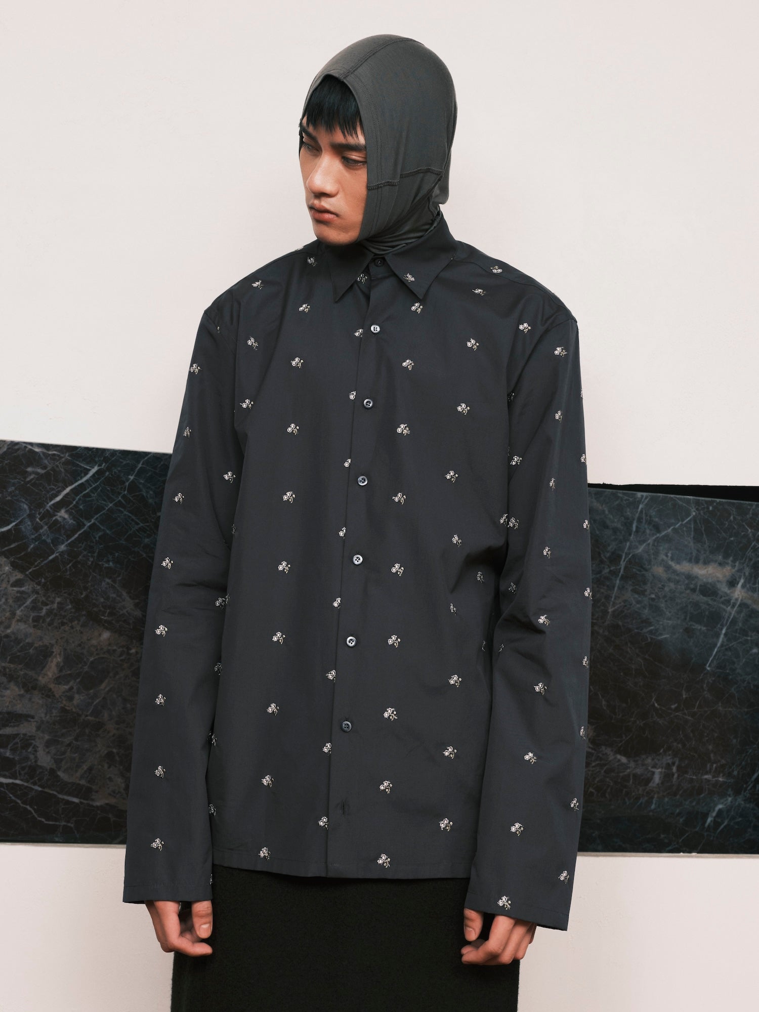 Flowers Popeline Shirt