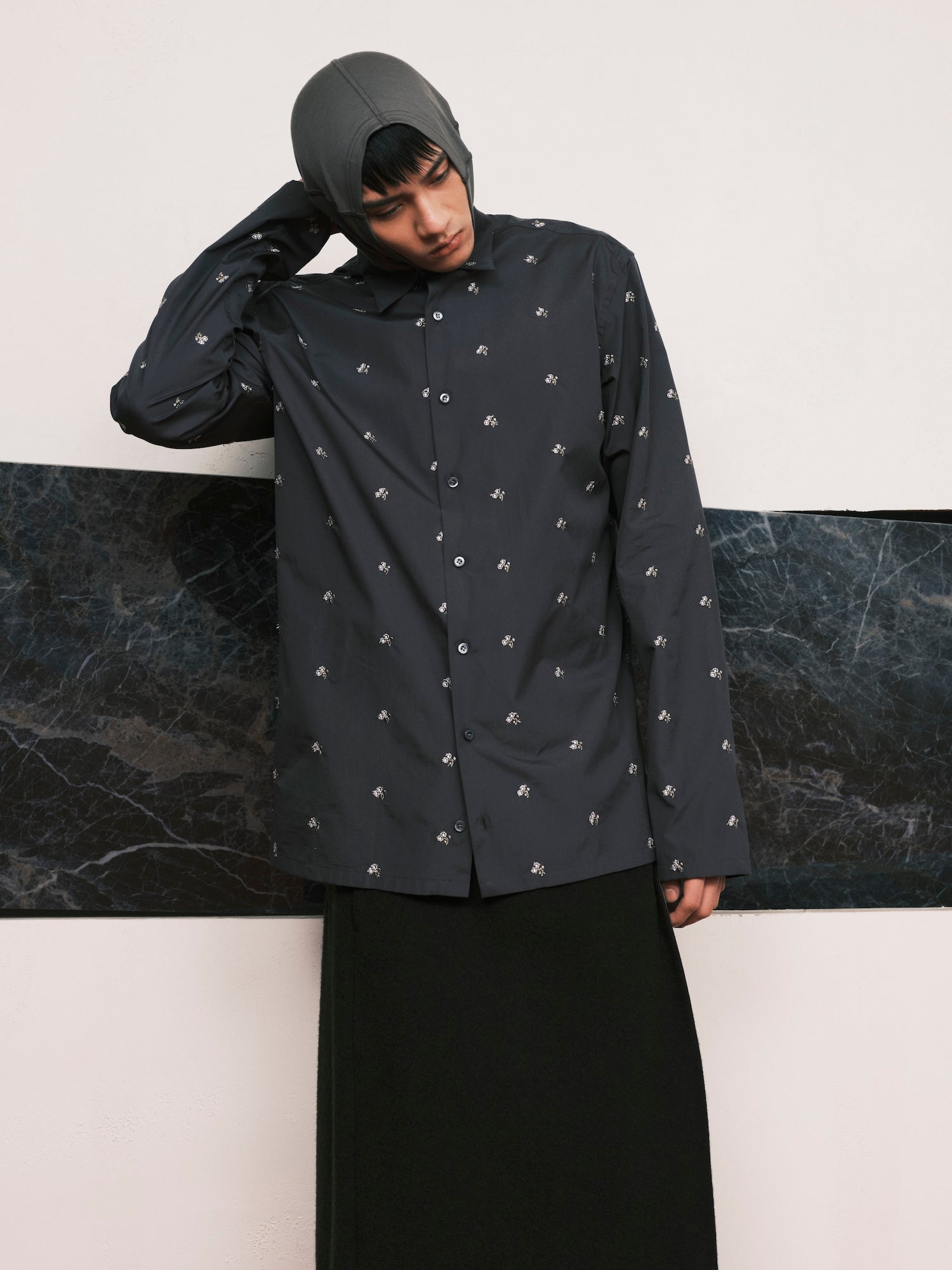 Flowers Popeline Shirt