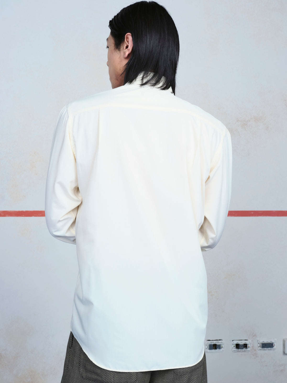 Manica Camicia Rayon Dress Shirt