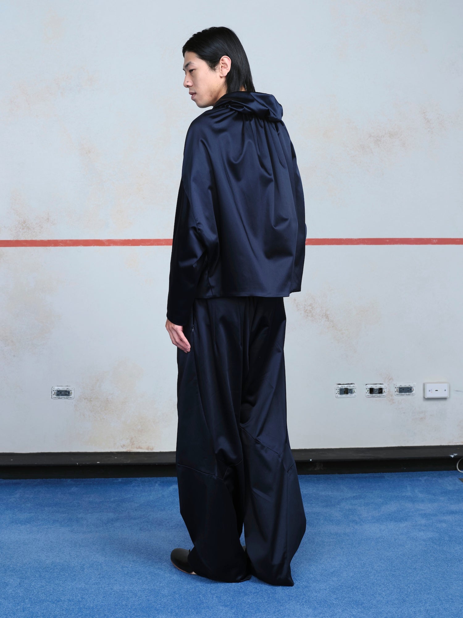 KIKO KOSTADINOV / Helmond Trousers Dark Sapphire - Road Sign