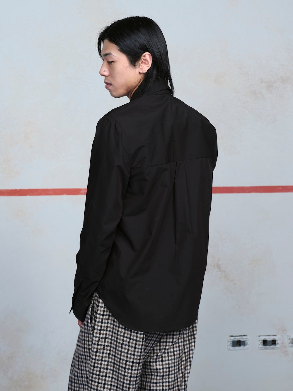 Collar Scarf Shirt