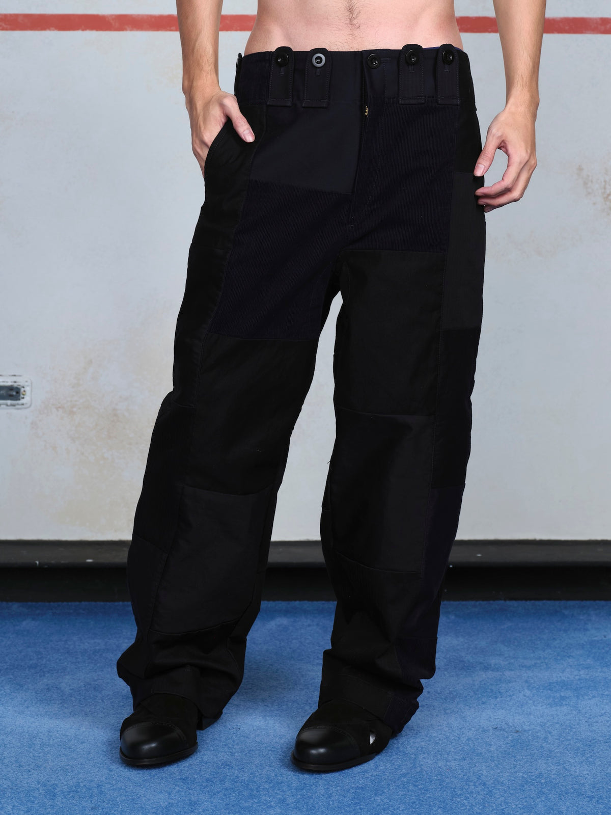 Patchworked Trousers