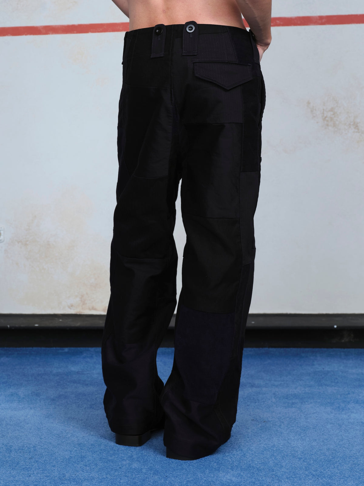Patchworked Trousers
