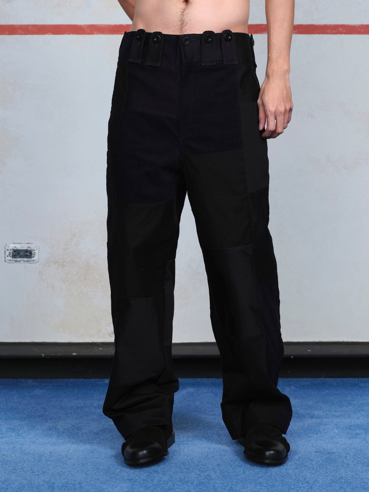 Patchworked Trousers