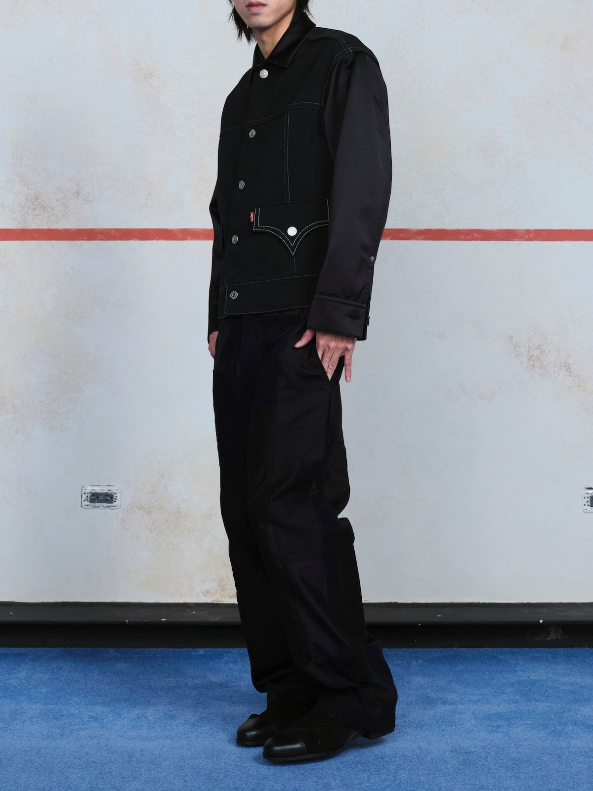 Patchworked Trousers