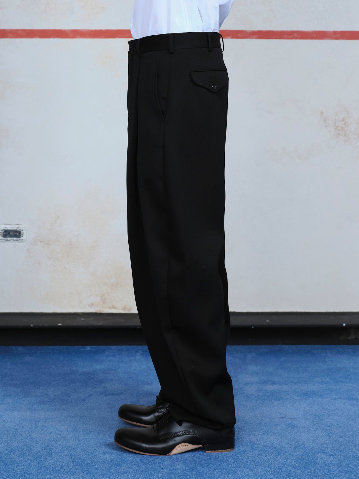 Pleated Pants