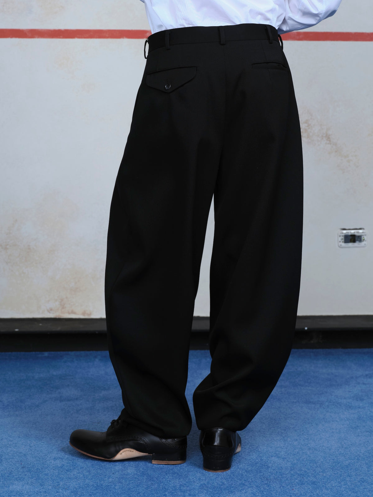 Pleated Pants