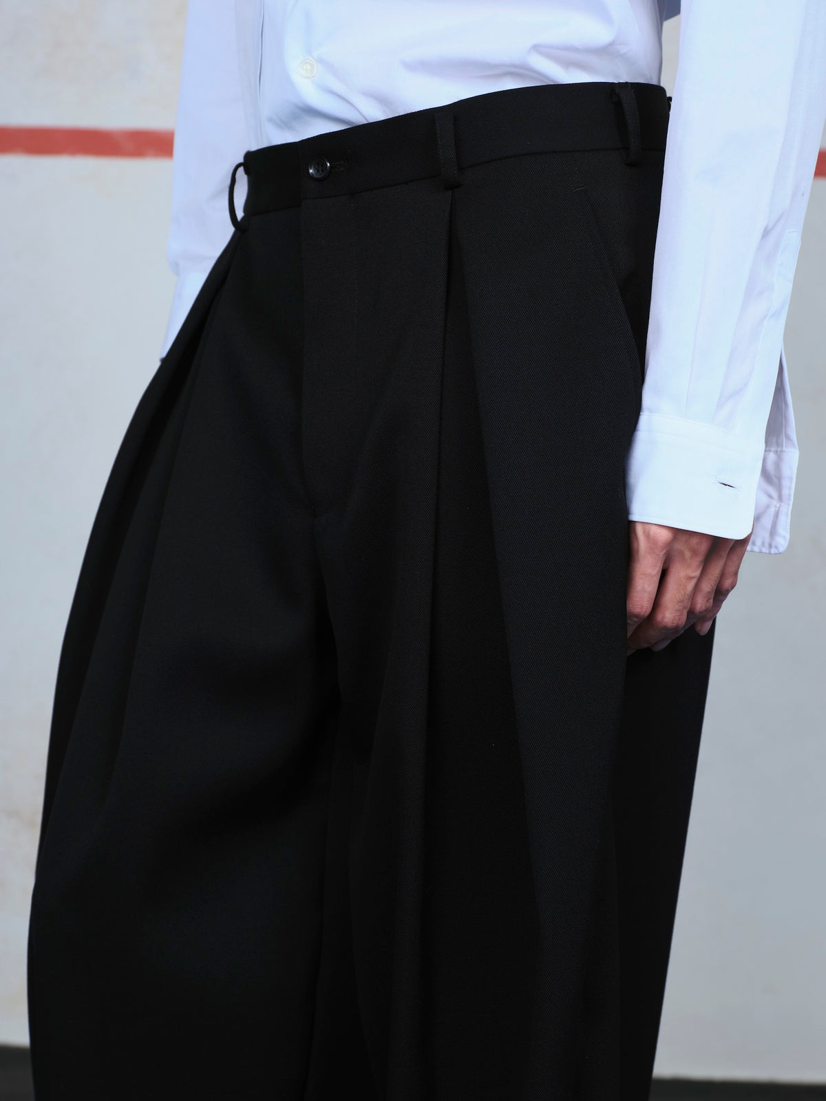 Pleated Pants