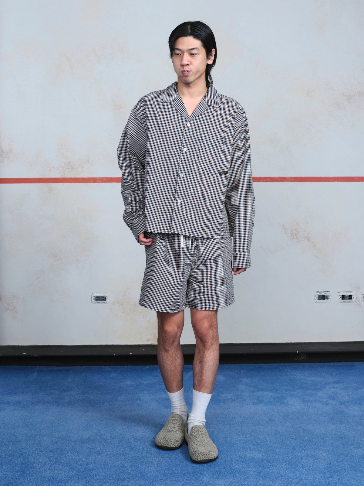 1Ds Sleepover Check Shirt Ls