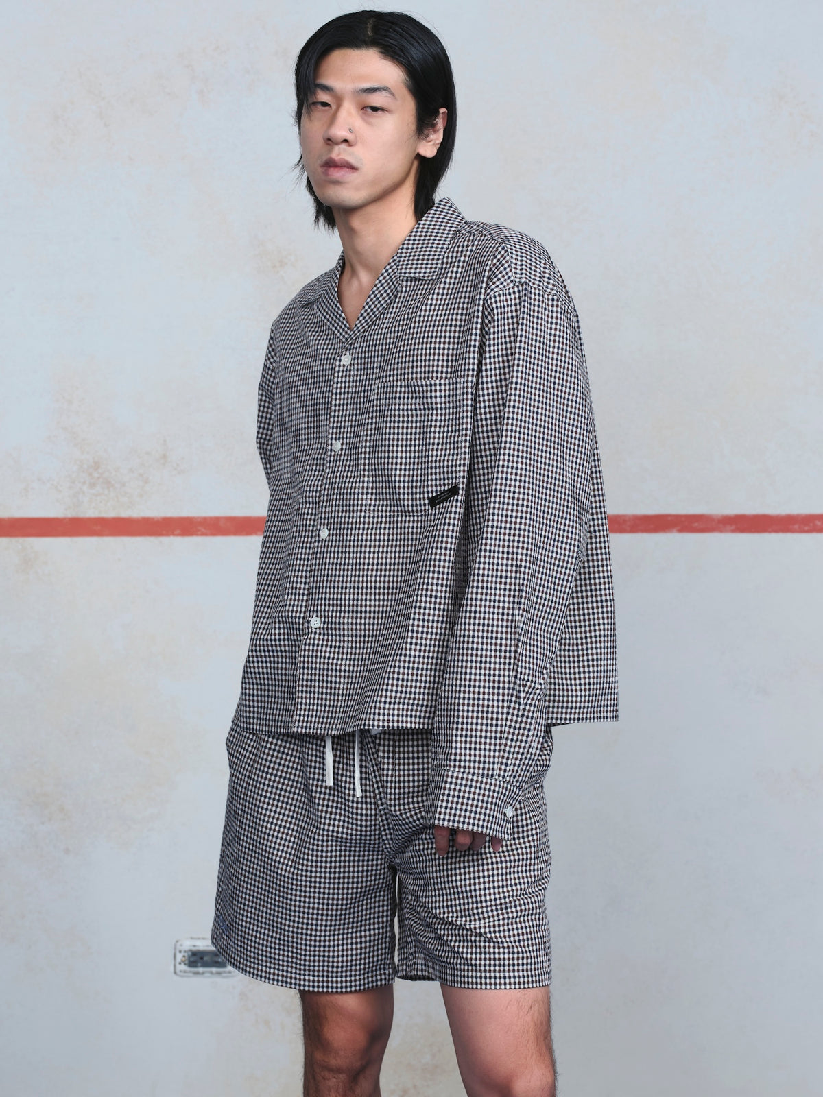 1Ds Sleepover Check Shirt Ls