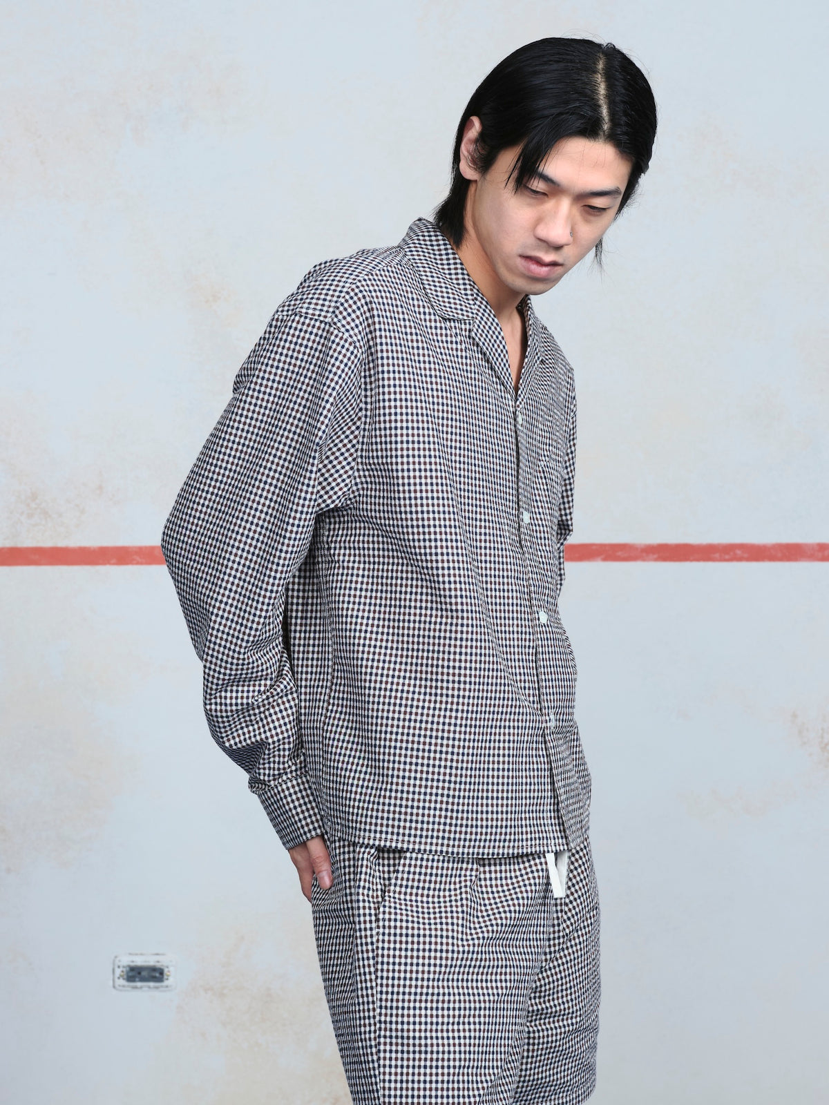 1Ds Sleepover Check Shirt Ls