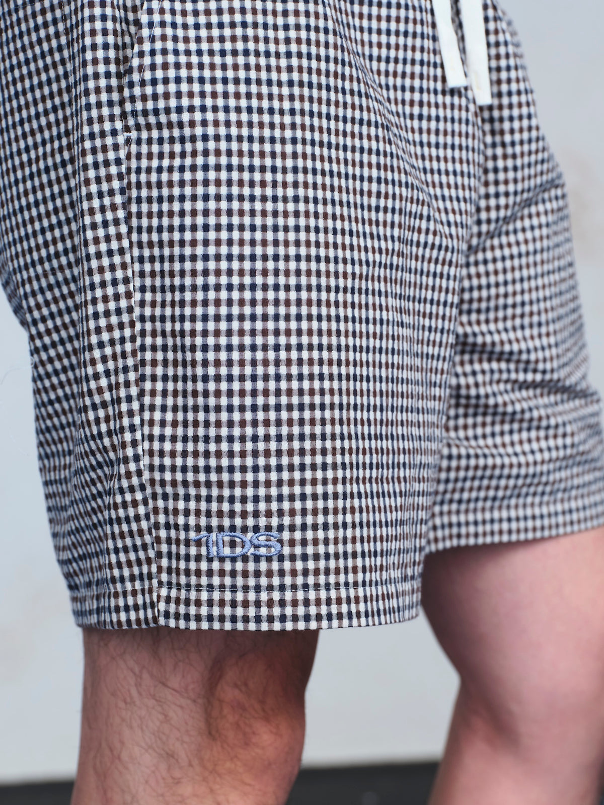 1Ds Sleepover Check Shorts