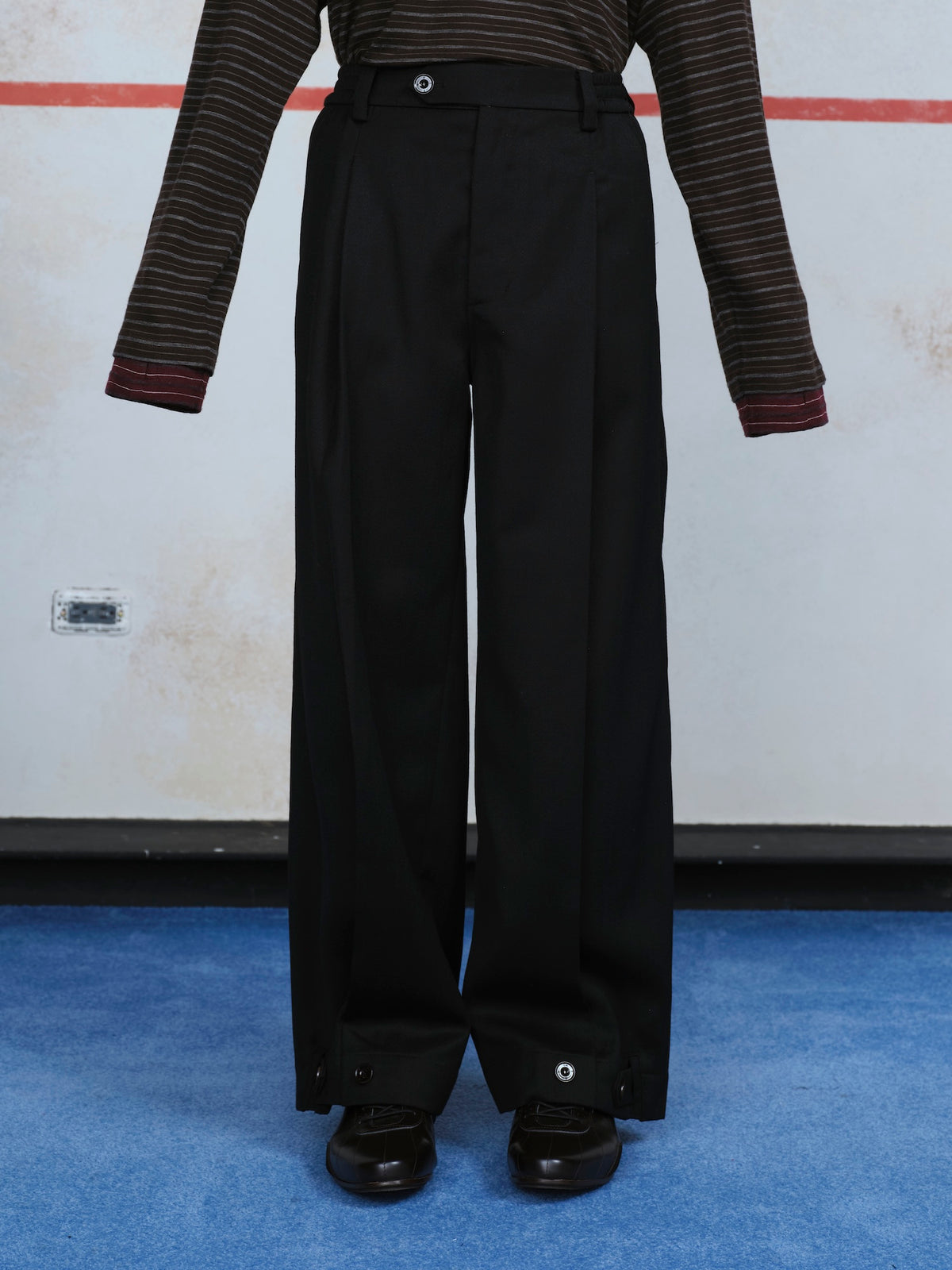 Layered Folded Trousers