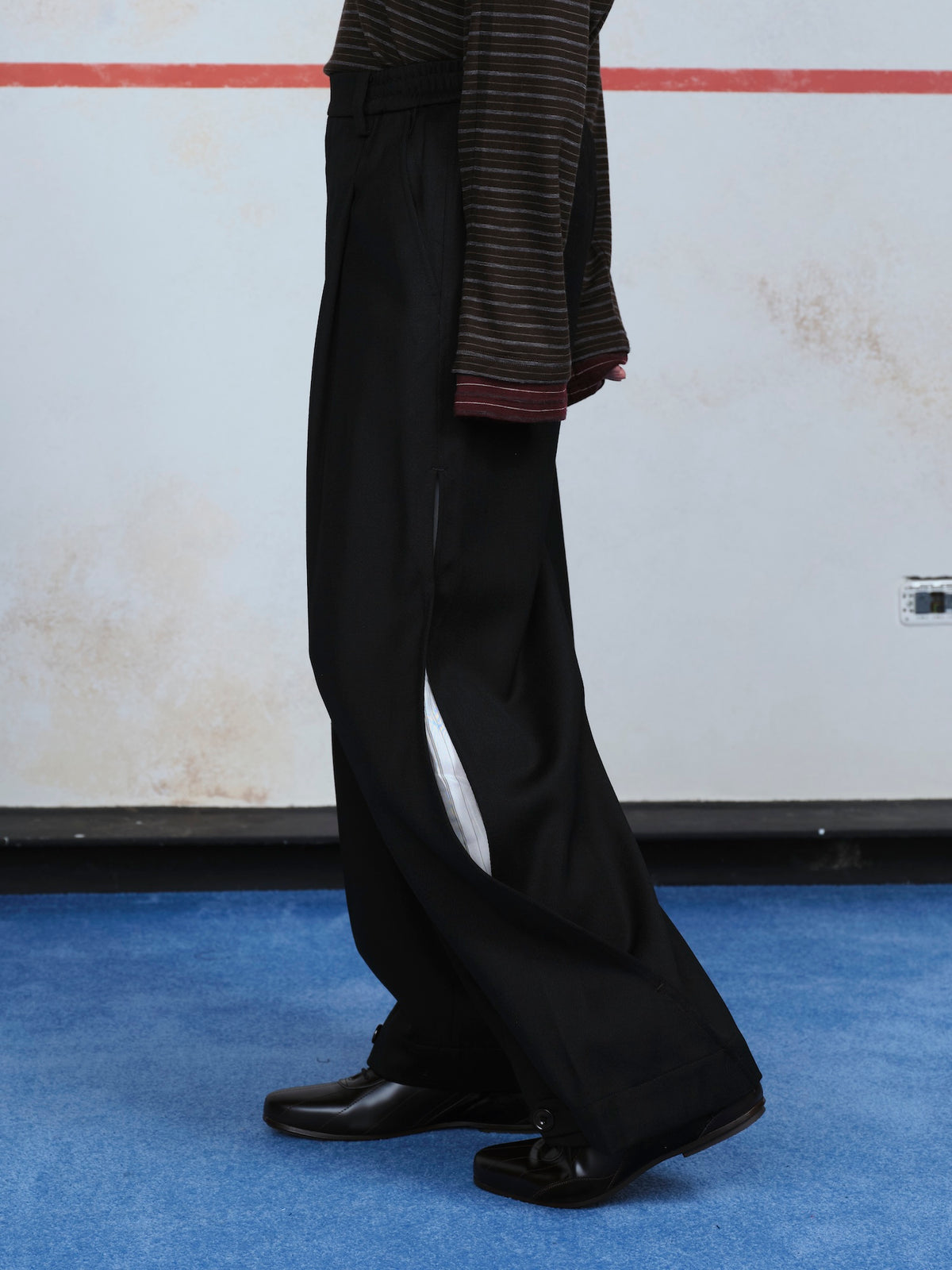 Layered Folded Trousers