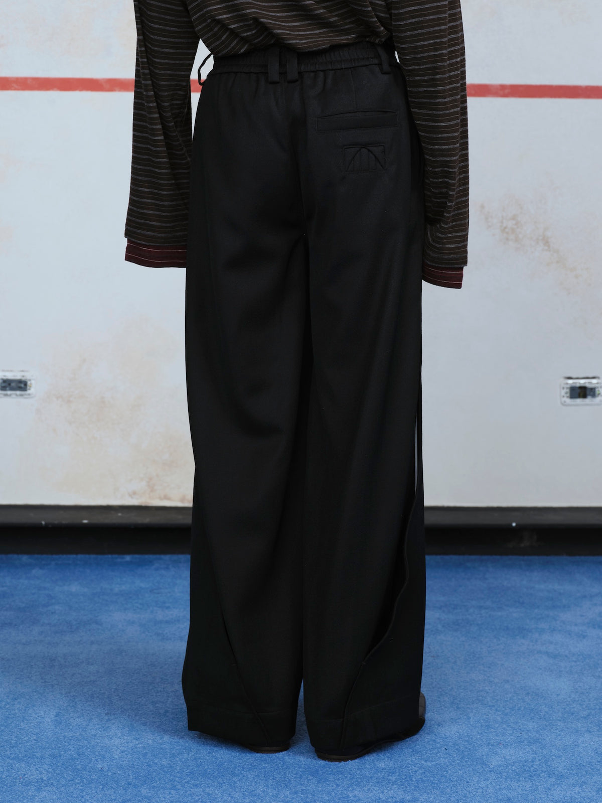 Layered Folded Trousers