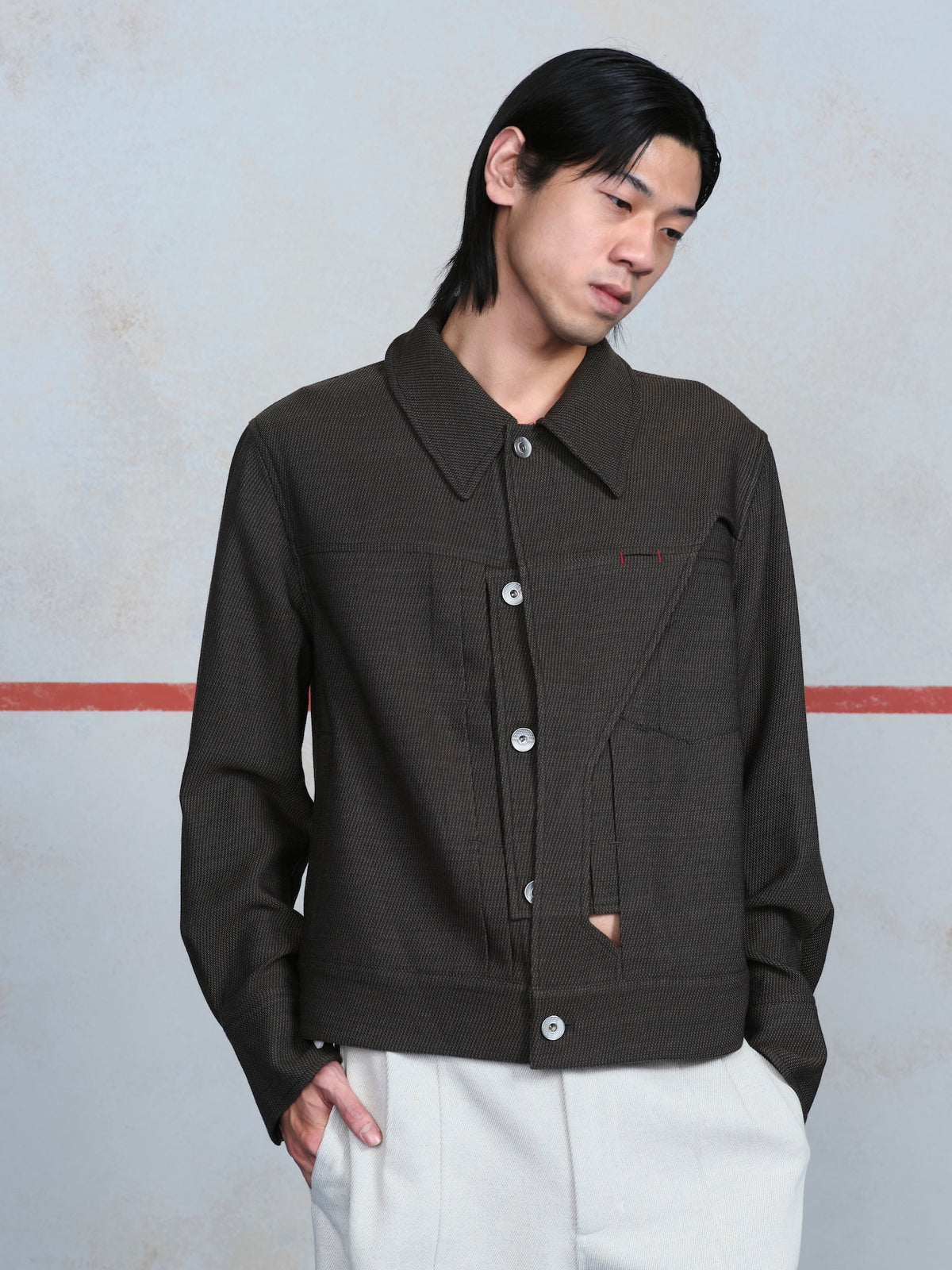 Deconstructed Type 1 Wool Jacket