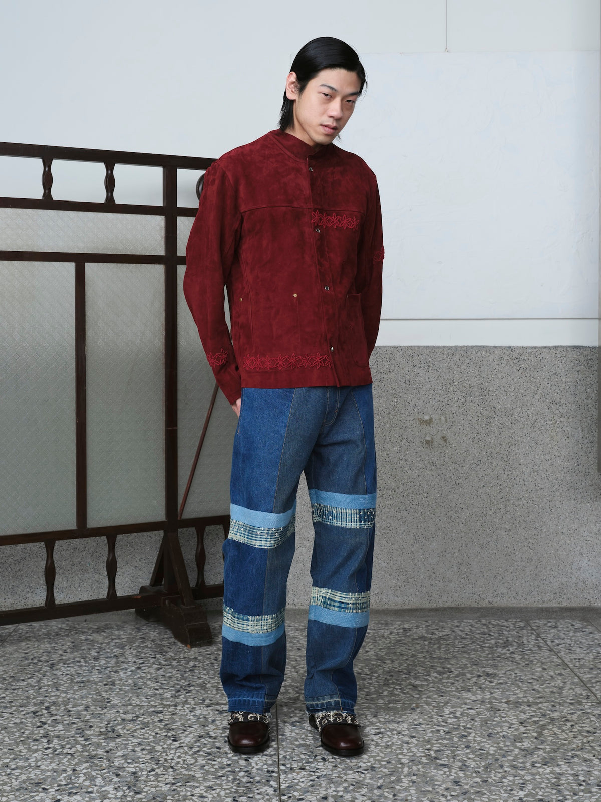 Suede Welding Jacket