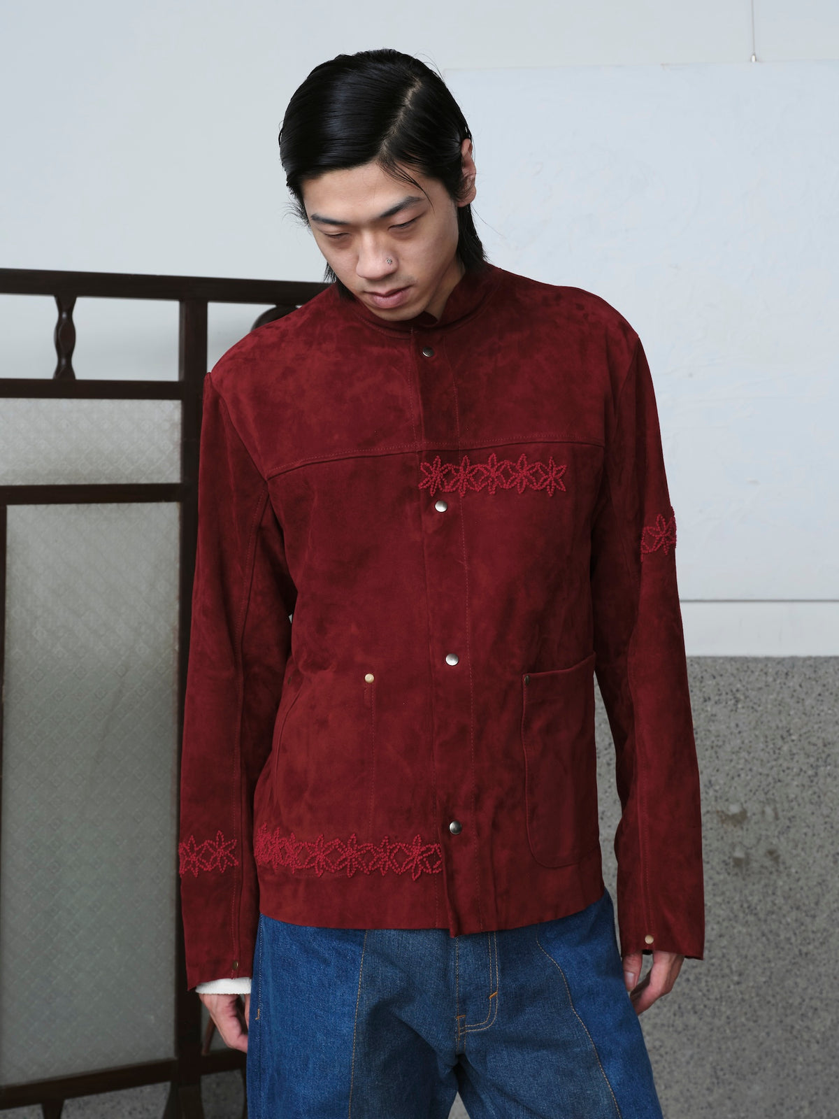 Suede Welding Jacket
