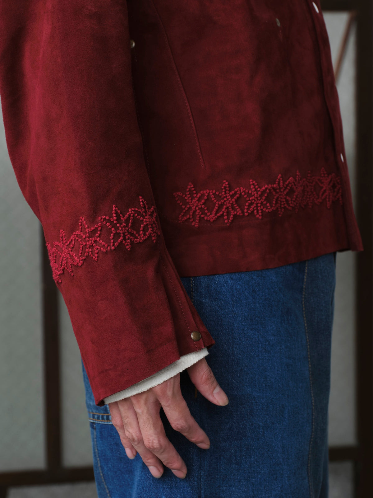 Suede Welding Jacket