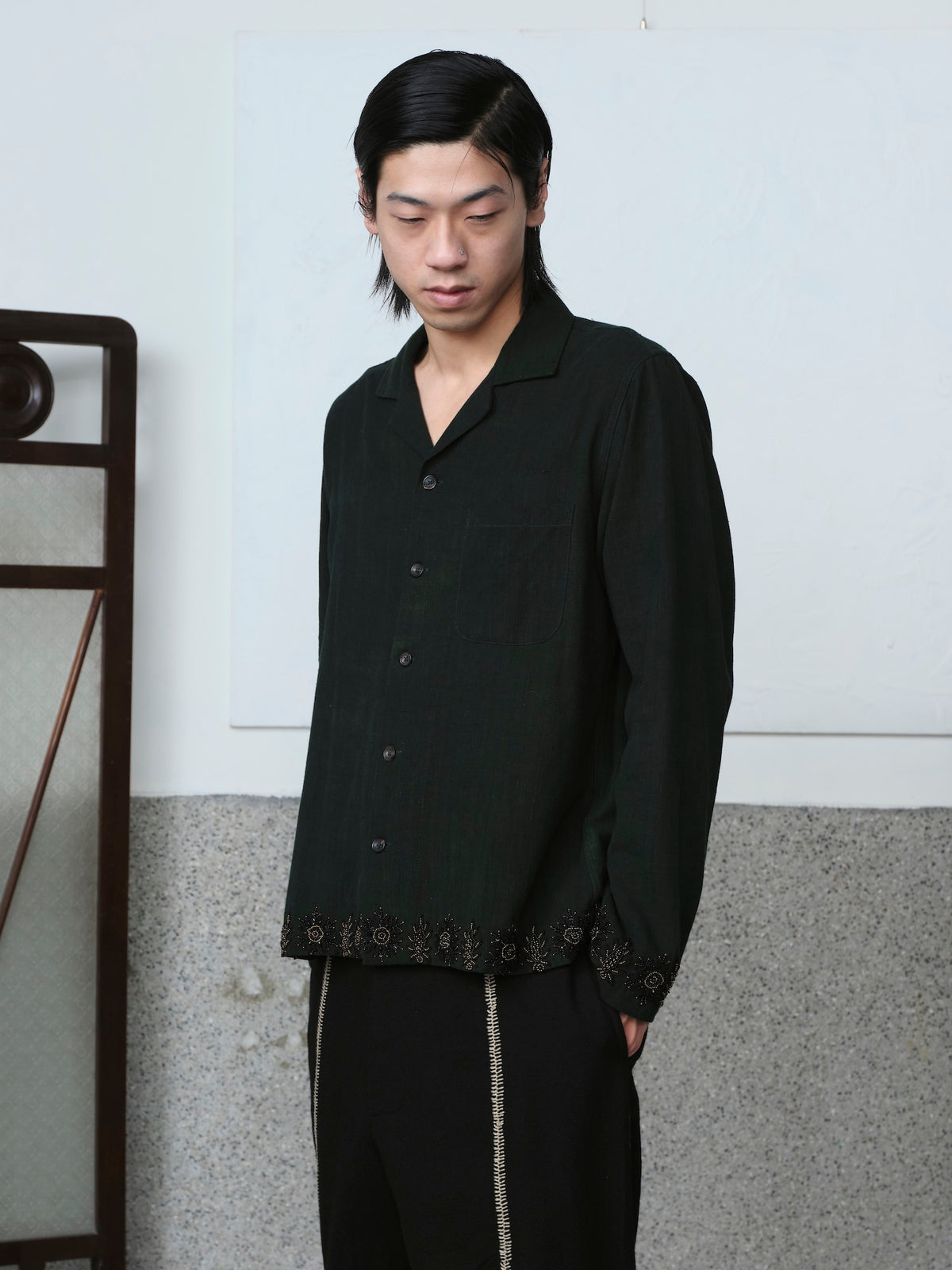 Hand Embroidered Shirt