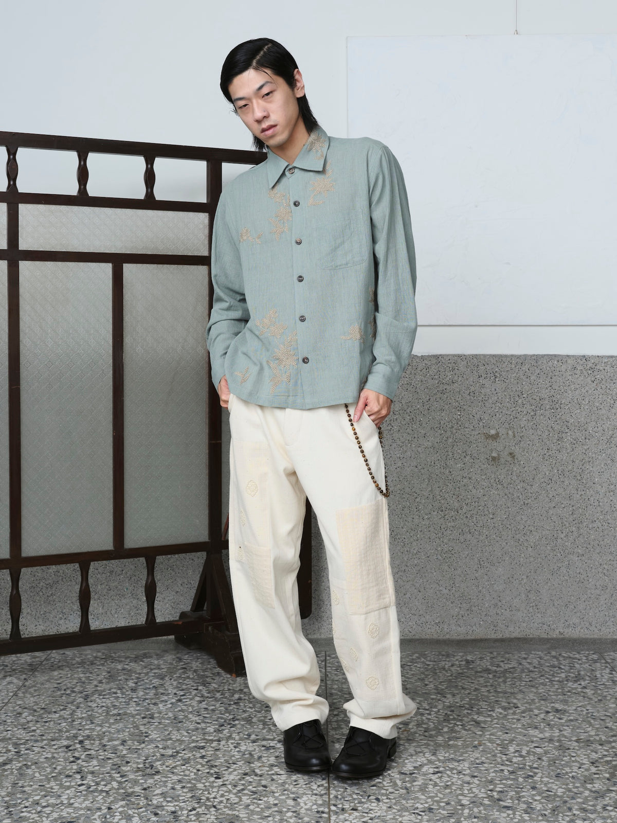 Hand Embroidered Shirt