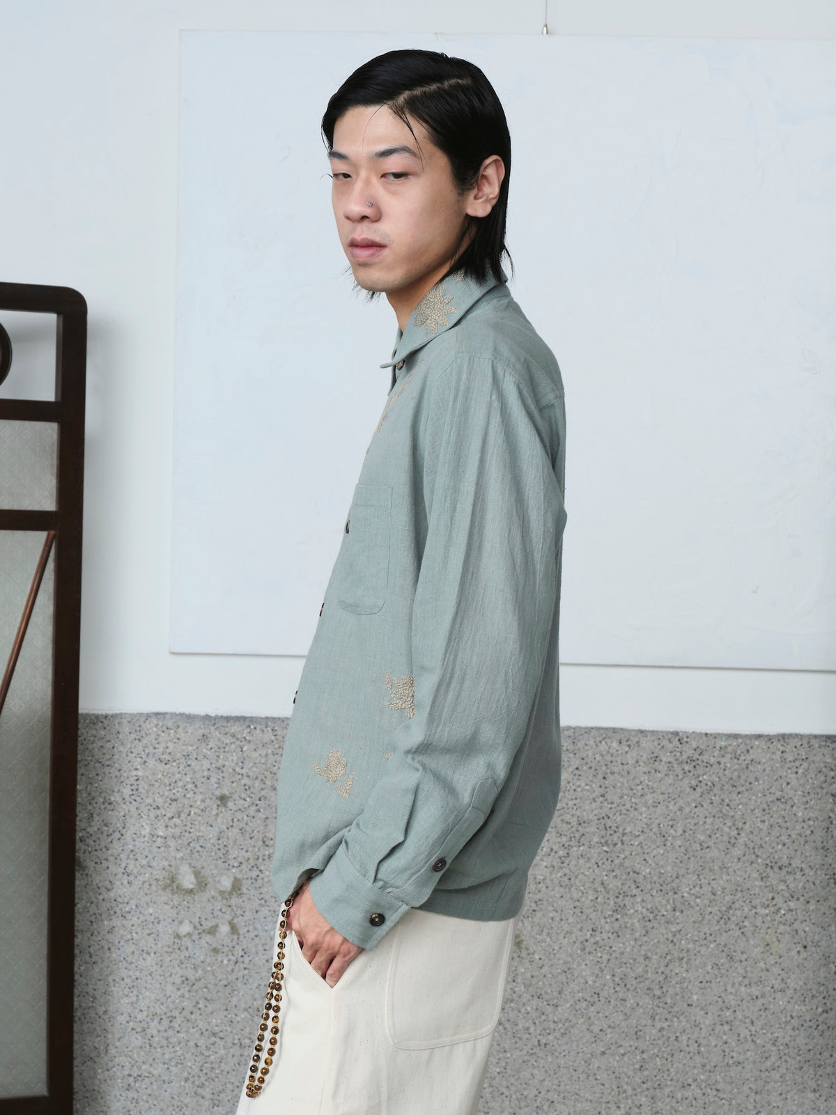 Hand Embroidered Shirt