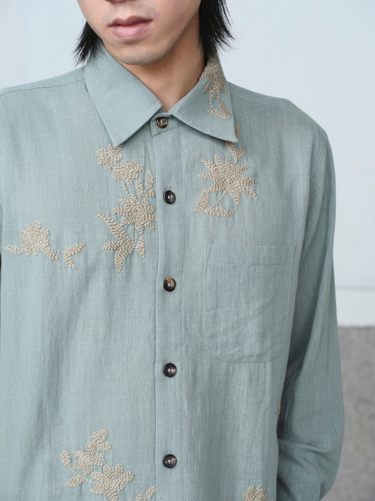Hand Embroidered Shirt