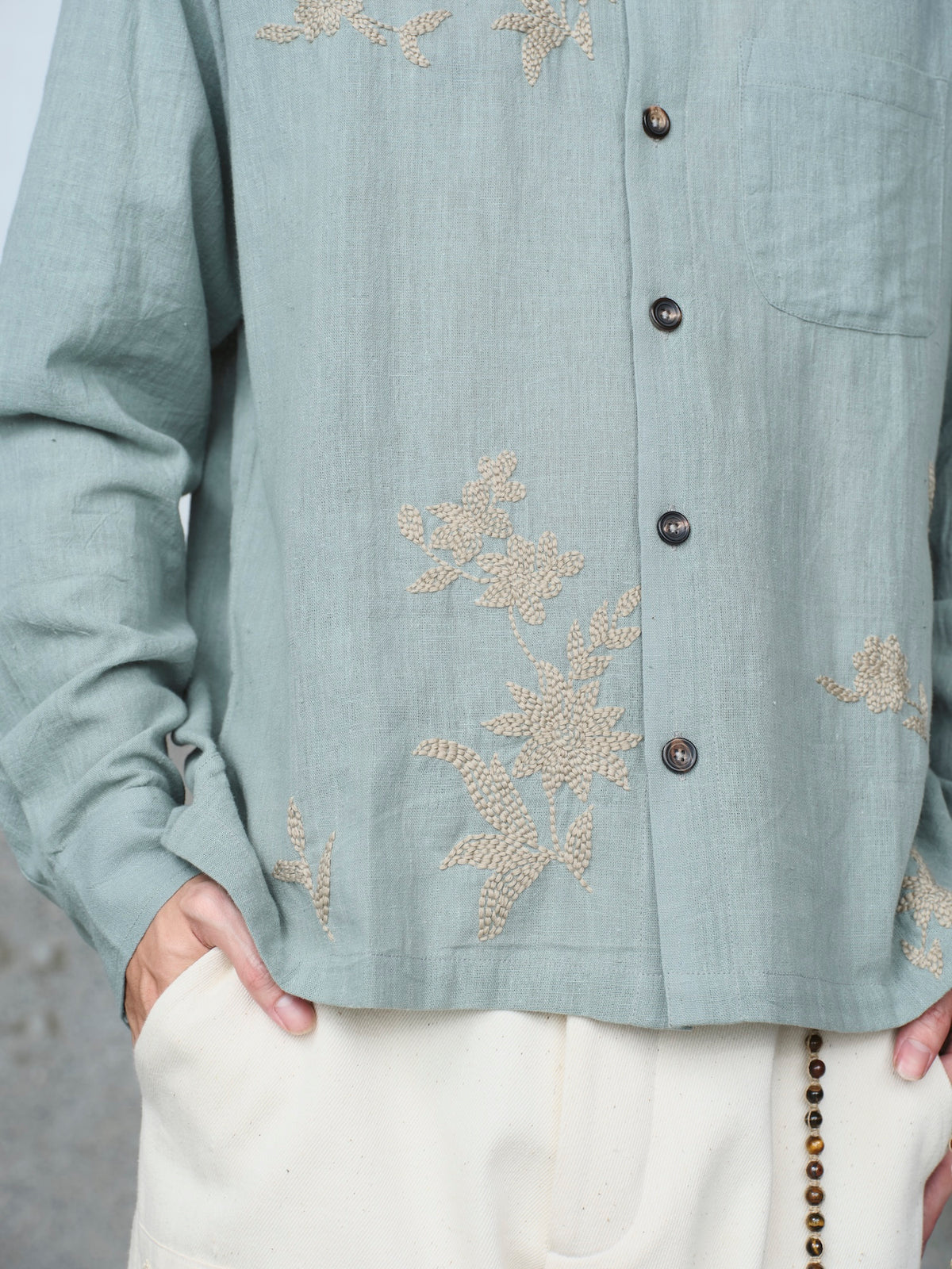 Hand Embroidered Shirt