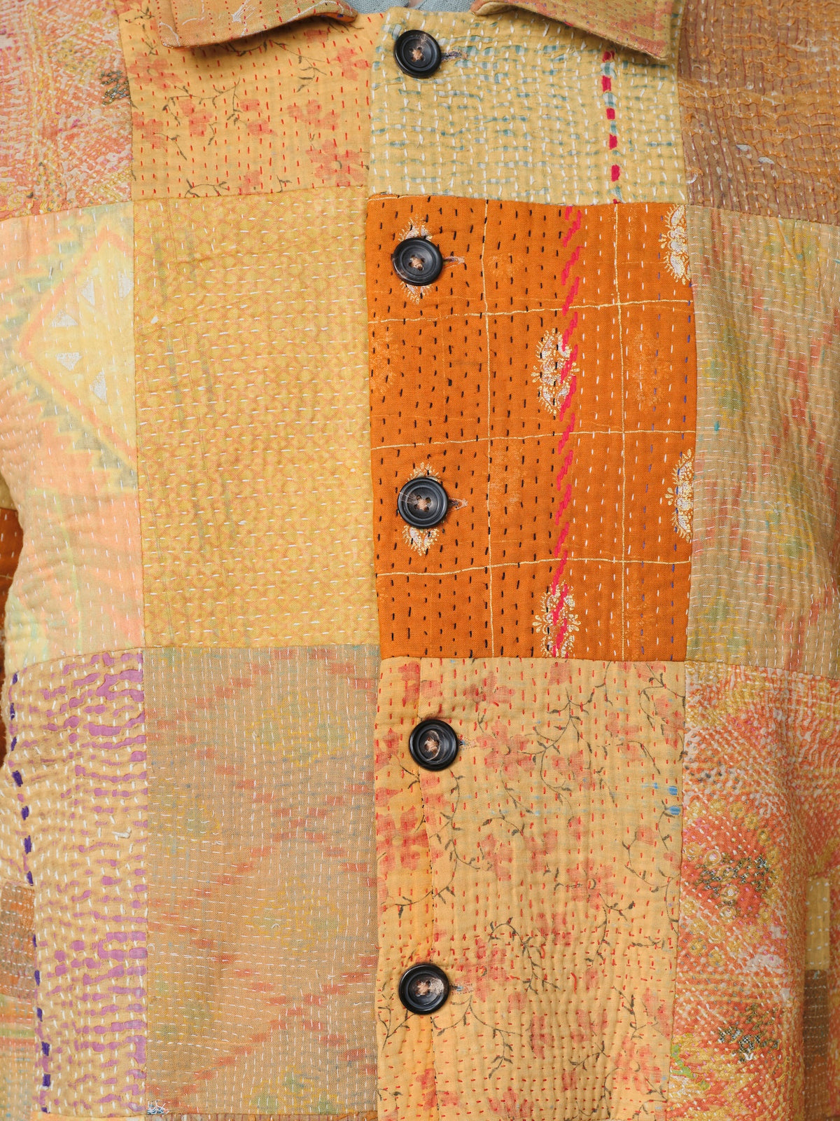 Vintage Kantha Patchwork Jacket