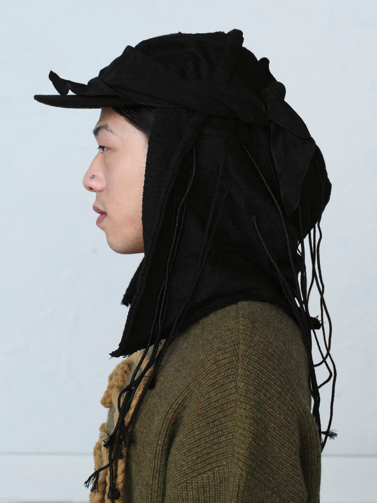 Hooded Scarf Cap