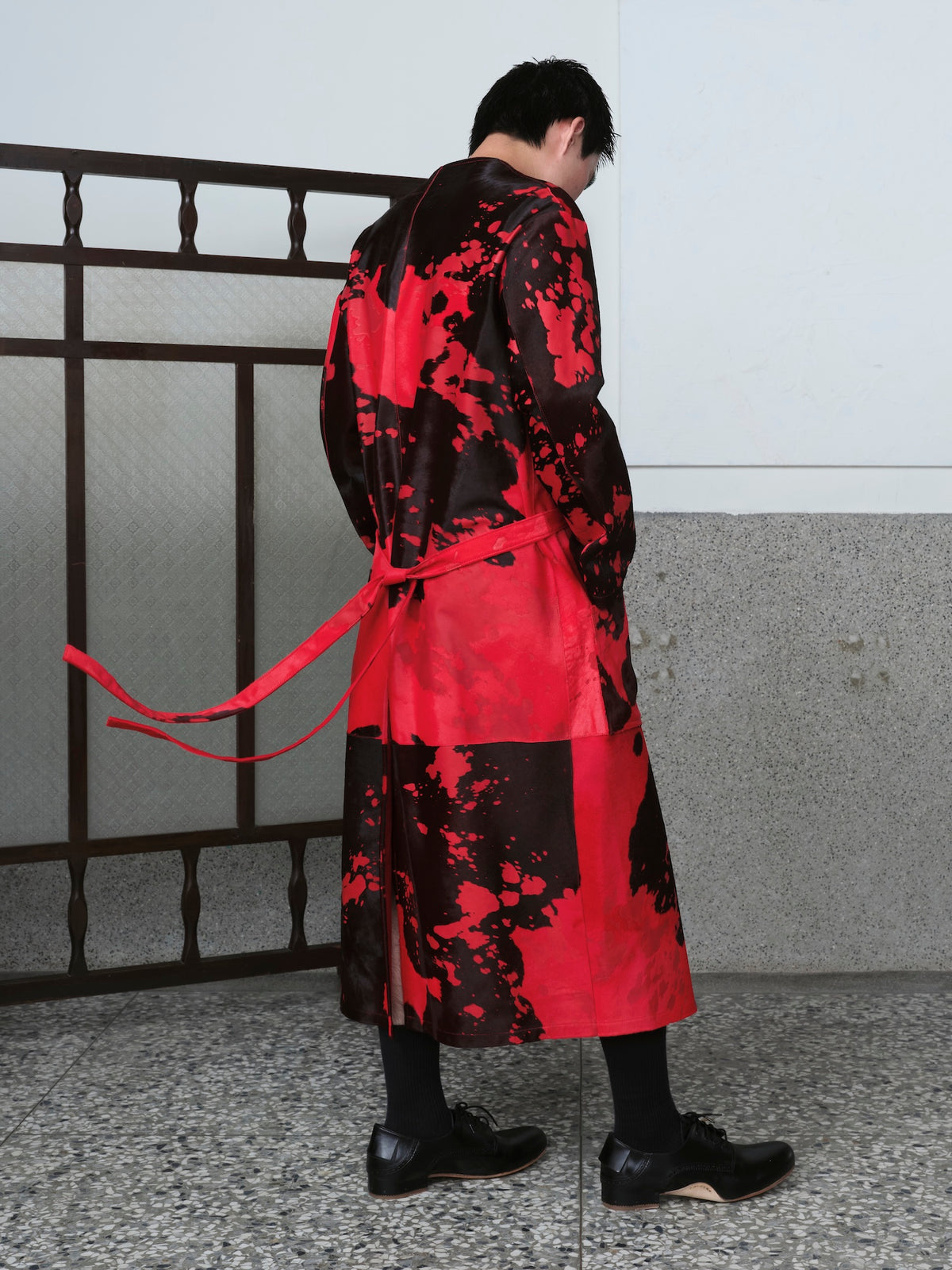 Shade Leather Coat