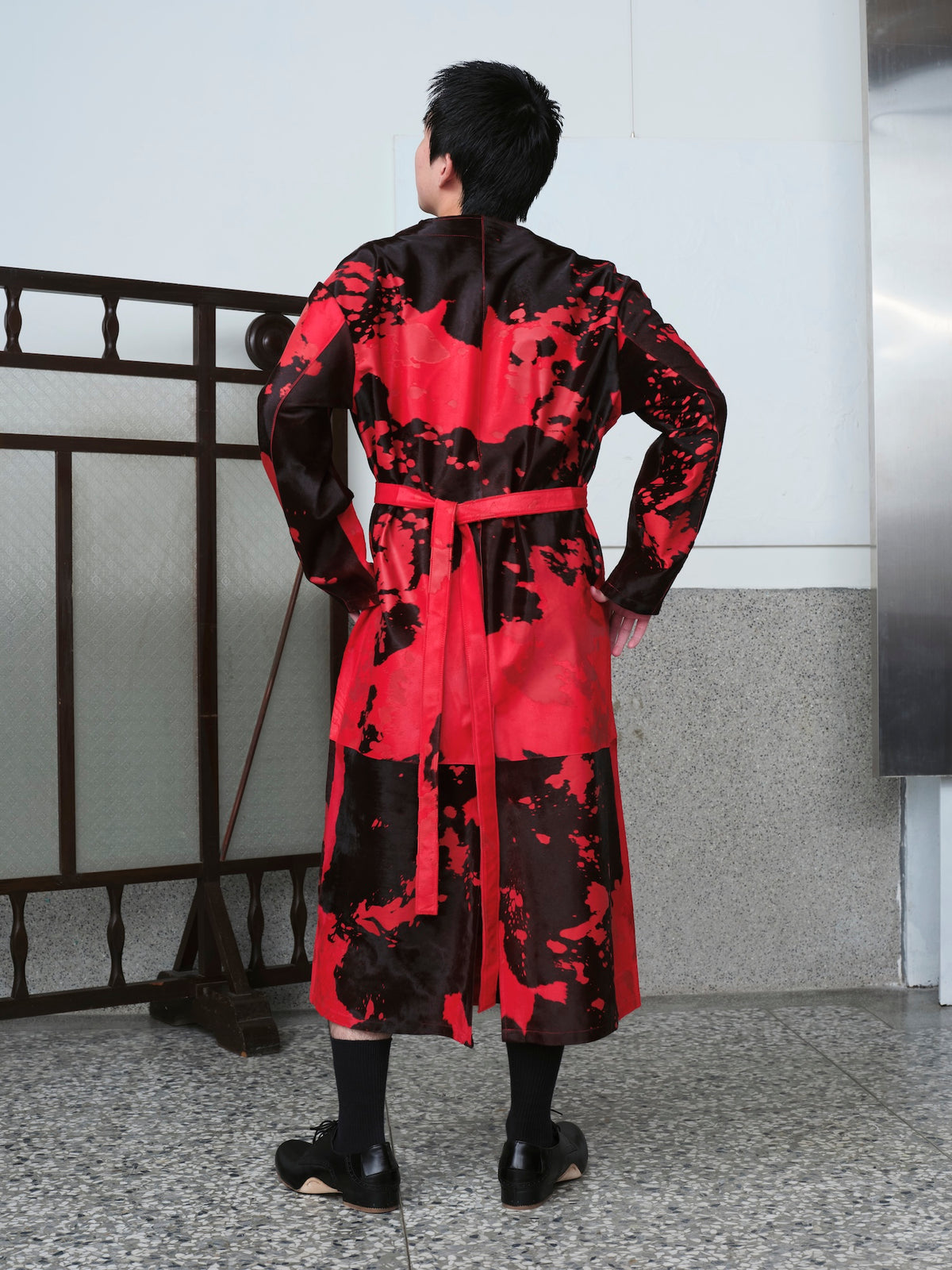 Shade Leather Coat