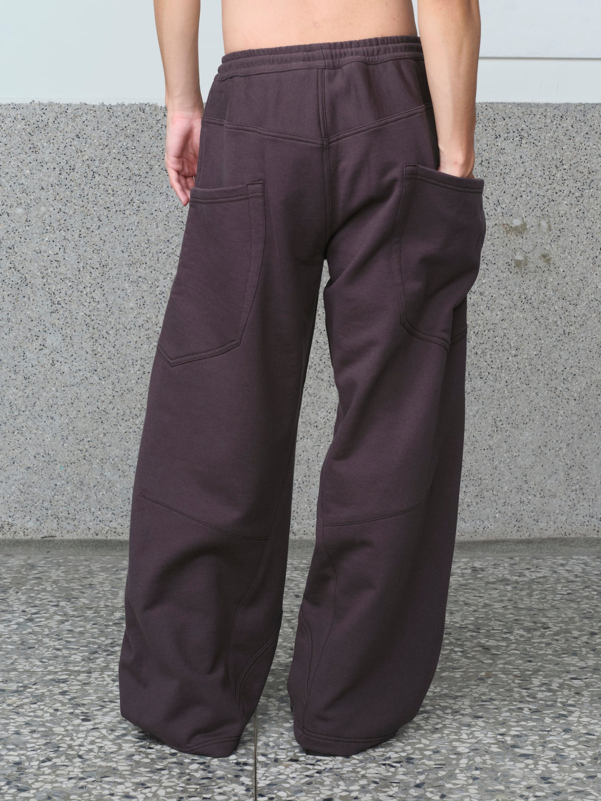 3D Cutting Sweat Pants