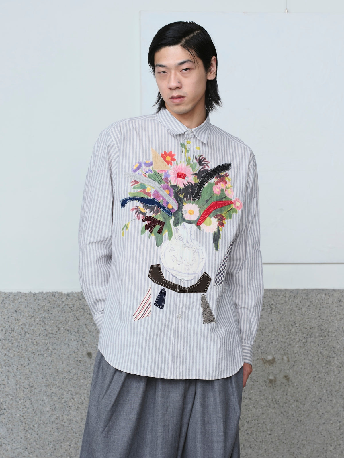 Appliqué-Detail Shirt