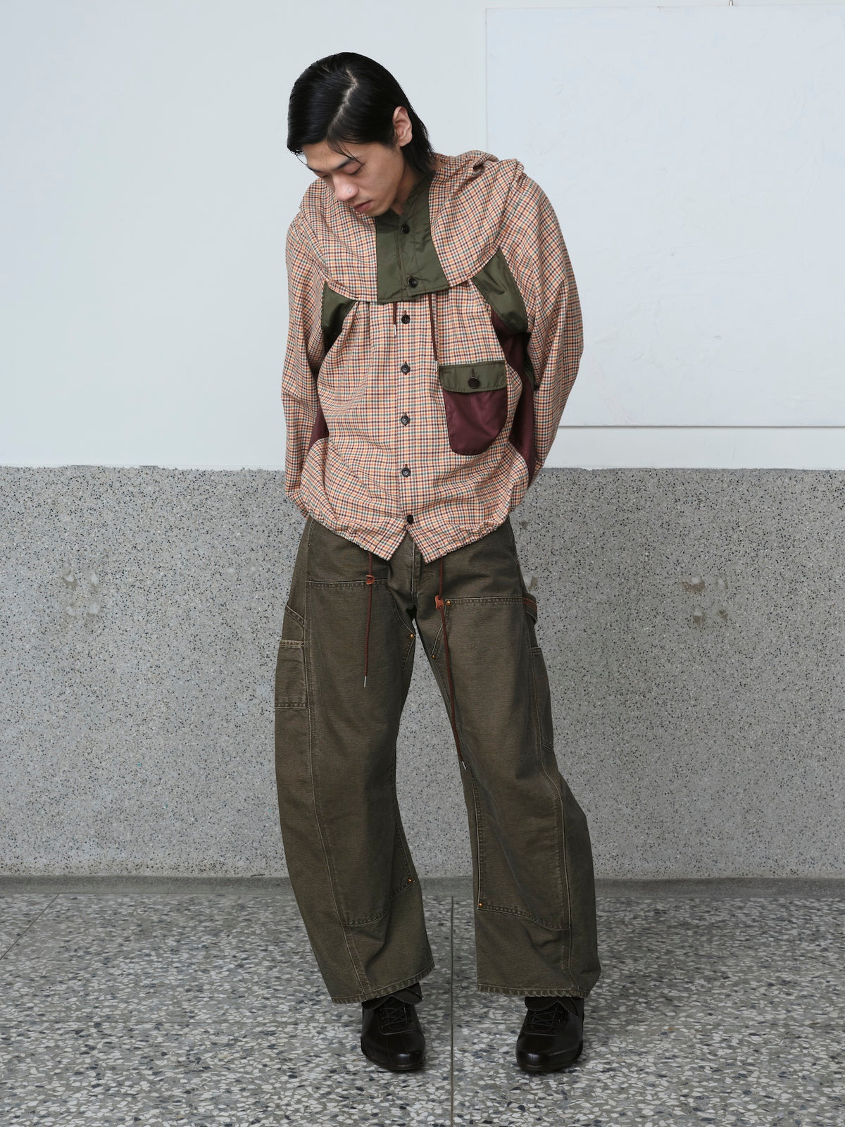 Checked Smock Shirt