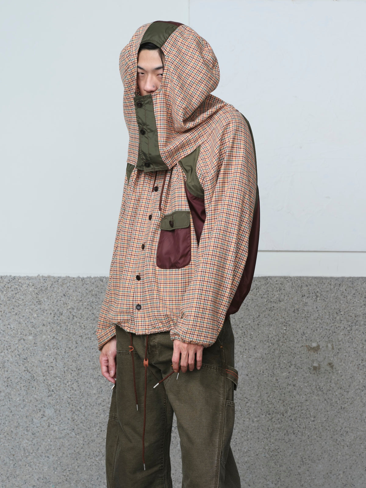 Checked Smock Shirt