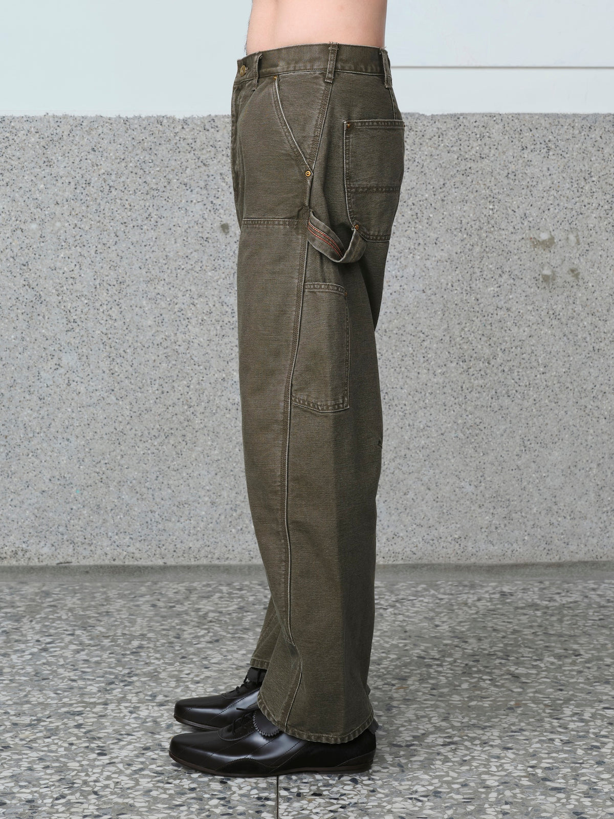 3D Cutting Painter Pants