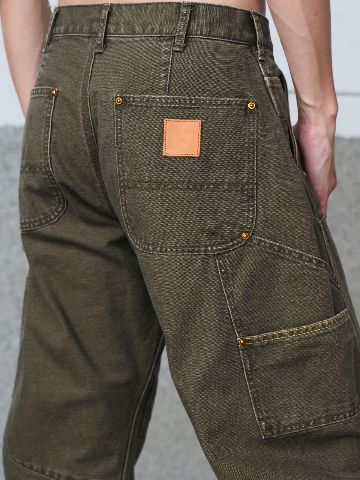 3D Cutting Painter Pants