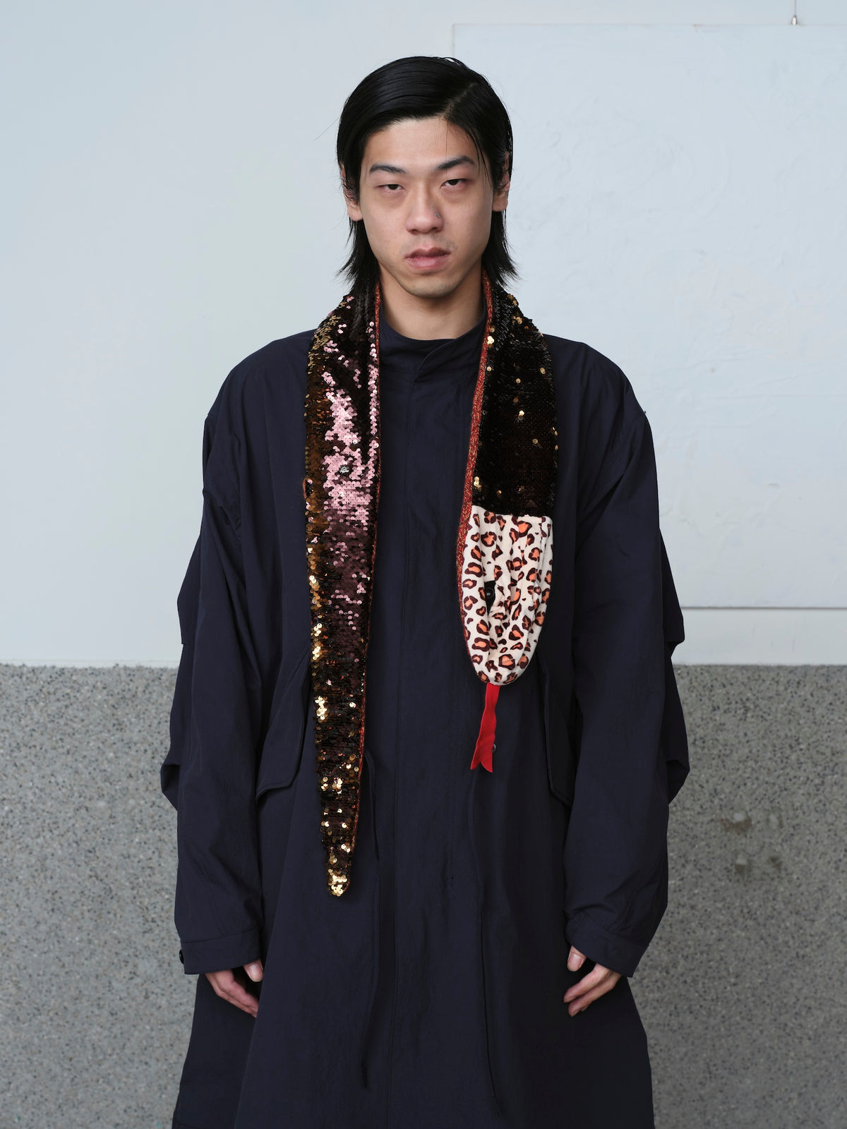 Sequin Snake Scarf