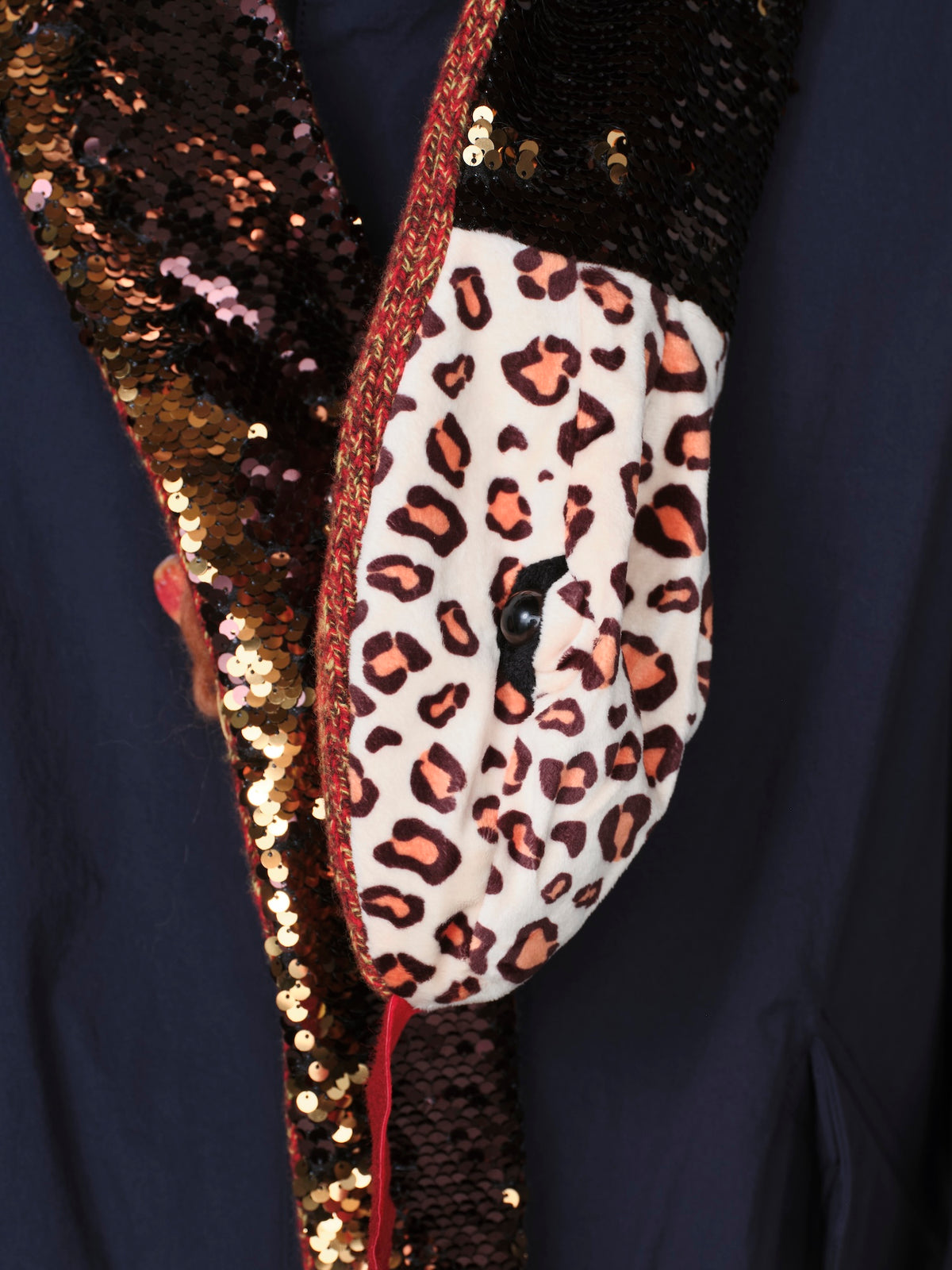 Sequin Snake Scarf
