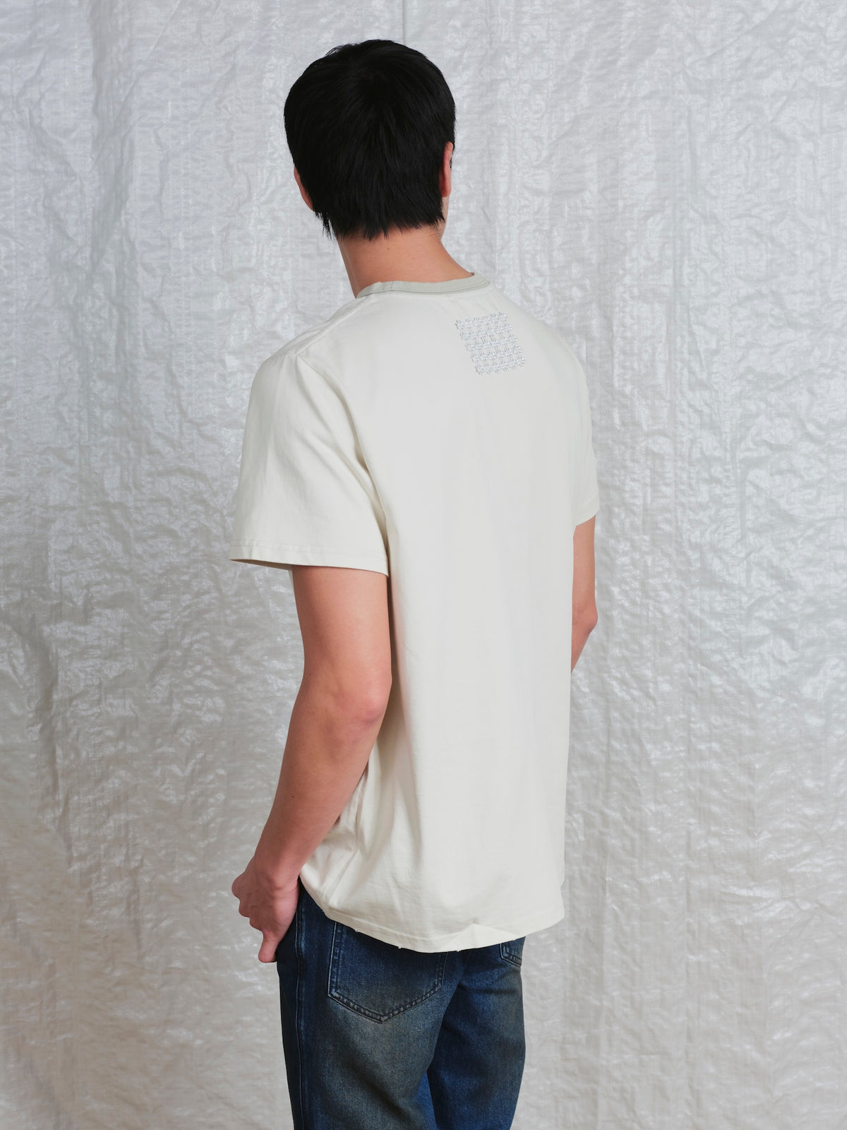 Contrast Collar Oversized Tee