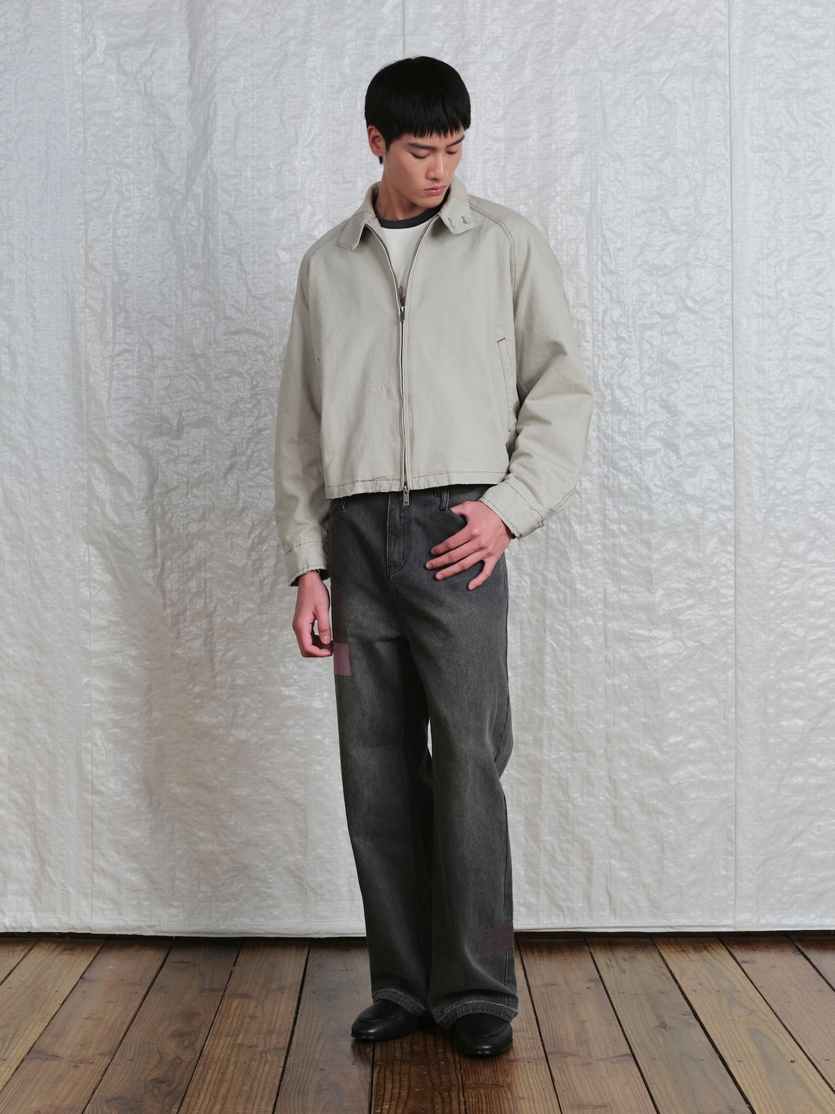 Raglan Zip-Up Jacket