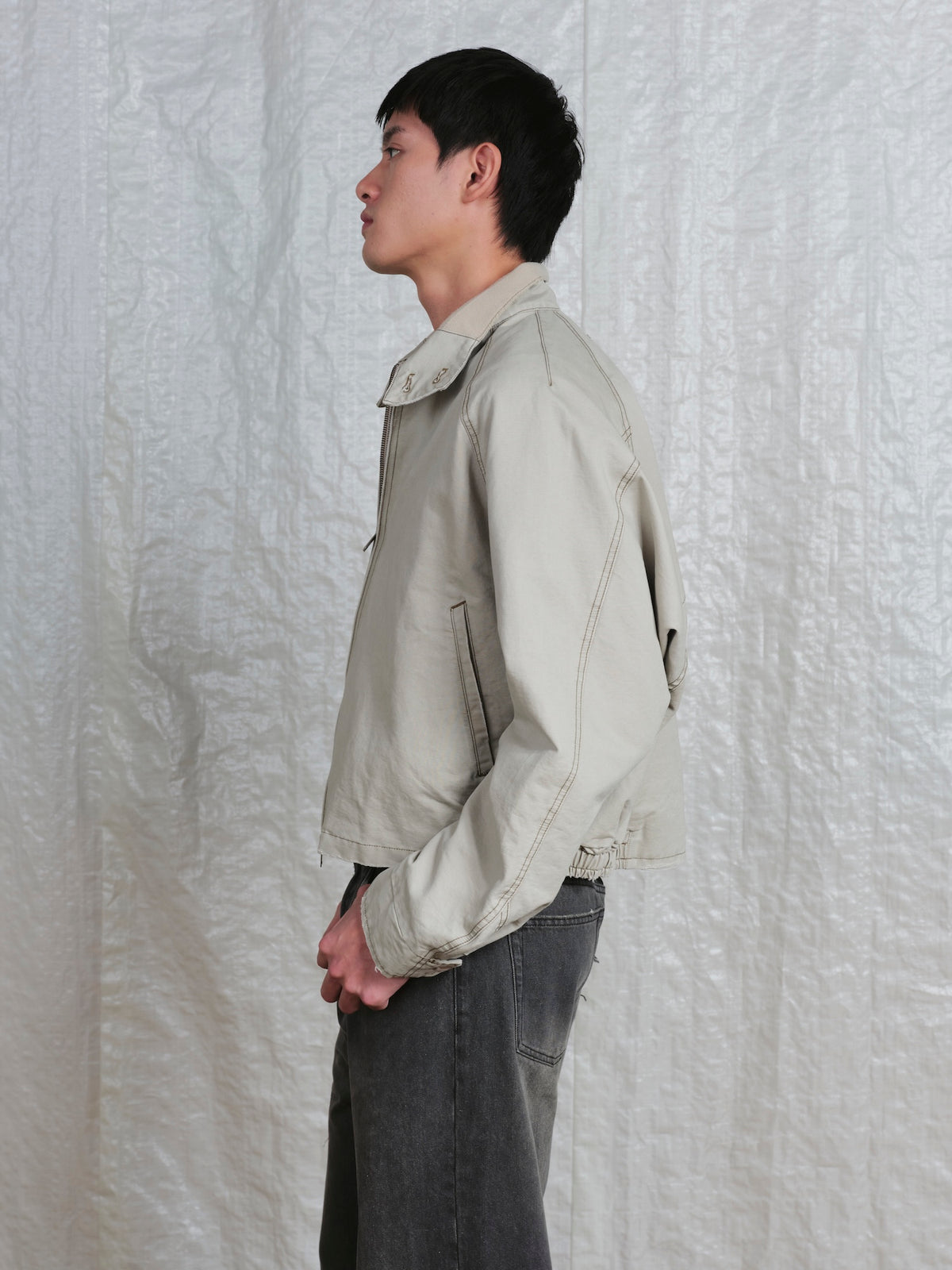 Raglan Zip-Up Jacket