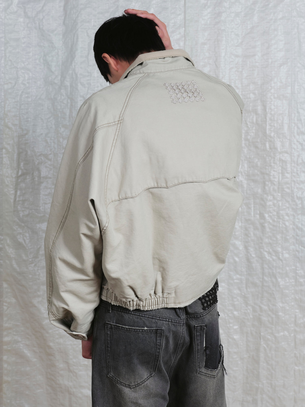Raglan Zip-Up Jacket