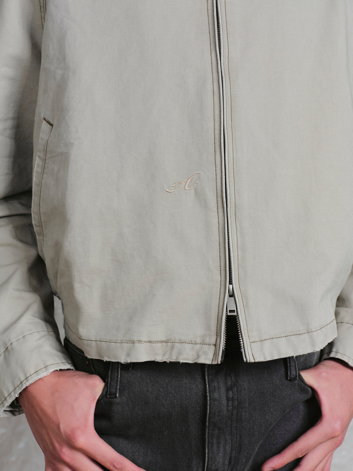 Raglan Zip-Up Jacket